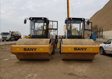 Pojedyncze walce drogowe Sany SSR100C-10S