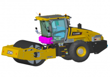 Pojedyncze walce drogowe XCMG XS205M