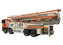 Pompa do betonu mocowana na ciężarówce Mecbo AUT 51 P6.110