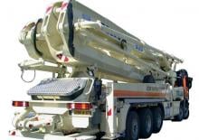 Pompa do betonu mocowana na ciężarówce Mecbo AUT 53 P8.180