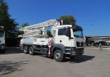 Pompa do betonu mocowana na ciężarówce CIFA K31L