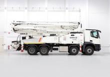 Pompa do betonu mocowana na ciężarówce CIFA K42L