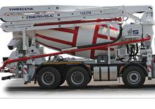 Pompa do betonu mocowana na ciężarówce Sermac TWINSTAR 4Z28