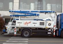 Pompa do betonu mocowana na ciężarówce CIFA K20L 
