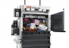 Prasy do odpadów HSM V-Press 820 eco
