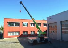 Przemysłowe żurawie samojezdne Horyong BMK 703 ECO