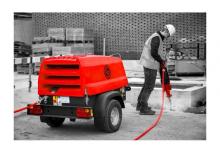 Przenośne sprężarki i kompresory powietrza - wyskoprężne, elektryczne i spalinowe Chicago Pneumatic CPS 3.5-10