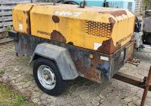Przenośne sprężarki i kompresory powietrza - wyskoprężne, elektryczne i spalinowe Ingersoll-Rand P 180 WD