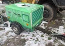 Przenośne sprężarki i kompresory powietrza - wyskoprężne, elektryczne i spalinowe Atmos Chrast PD 25