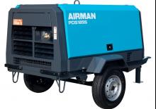 Przenośne sprężarki i kompresory powietrza - wyskoprężne, elektryczne i spalinowe Airman PDS 185 S Skid