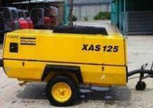Przenośne sprężarki i kompresory powietrza - wyskoprężne, elektryczne i spalinowe Atlas Copco XAS 125 Dd