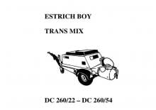 Przenośniki pneumatyczne Brinkmann Estrich Boy DC 260/33