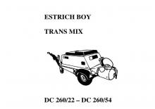 Przenośniki pneumatyczne Brinkmann Estrich Boy DC 260/54