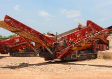 Przesiewacze mobilne Terex-Finlay 893