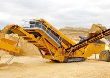 Przesiewacze mobilne Parker SD125