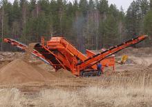 Przesiewacze mobilne BAT SM 1530 T