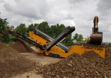 Przesiewacze mobilne Anaconda SR514