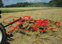 Przetrząsacze karuzelowe Kuhn GF 222 T