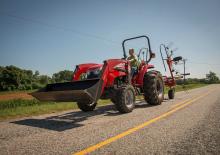 Przetrząsacze karuzelowe Massey Ferguson TD454 DN