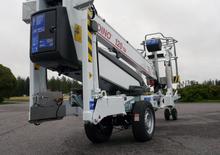 Platformy robocze na wysięgniku teleskopowym mocowane na przyczepie Dino Lift Dino 120TN