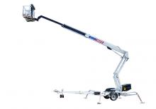 Platformy robocze na wysięgniku przegubowym mocowane na przyczepie Dino Lift Dino 190XTE