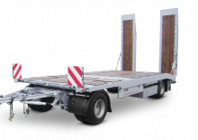 Przyczepy niskopodwoziowe Schwarzmüller 2-axle low loader trailer with straight platform