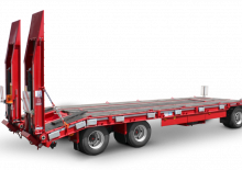 Przyczepy niskopodwoziowe Schwarzmüller 3-axle low loader trailer with straight platform