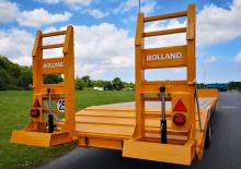 Przyczepy niskopodwoziowe Rolland PE 320 L