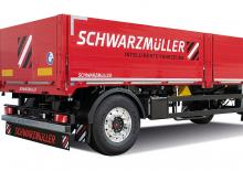 Przyczepy wywrotki Schwarzmüller 2-axle platform trailer - building materials