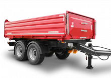 Przyczepy wywrotki Schwarzmüller Centre-axle 3-way tipper trailer - building site