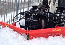Regulowane pługi śnieżne Adler V 300