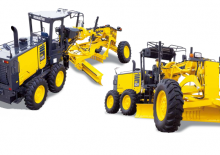 Równiarki Komatsu GD535-5