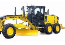 Równiarki Komatsu GD555-5