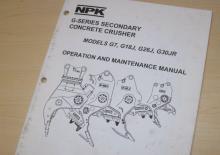 Rozdrabniacze betonu NPK G 30