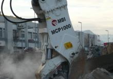 Rozdrabniacze betonu MBI MCP1000