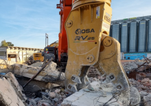 Rozdrabniacze betonu OSA Demolition Equipment RV 25 