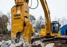 Rozdrabniacze betonu OSA Demolition Equipment RV 28