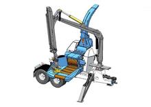 Rębaki drewna Bruks 605 PT Trailer