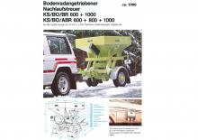 Rozsiewacze do holowania Stoll KS/BO/BR 1000