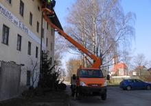 Platformy robocze na wysięgniku teleskopowym mocowane na ciężarówce GSR E200T Comfort X