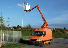 Platformy robocze na wysięgniku teleskopowym mocowane na ciężarówce Palfinger PD 140 V