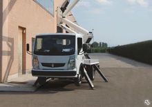 Platformy robocze na wysięgniku przegubowym mocowane na ciężarówce CELA TP24