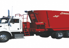 Samojezdne mieszalniki pasz Trioliet Truckmount 2700L
