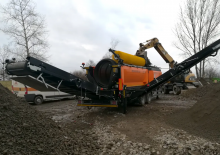 Sortownie mobilne z bębnem Pronar MPB 14.44 