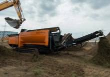 Sortownie mobilne z bębnem Pronar MPB 20.55G