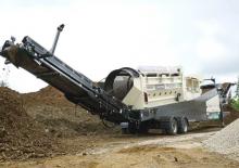 Sortownie mobilne z bębnem Terex Ecotec Phoenix 1600