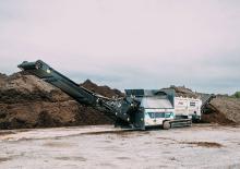 Sortownie mobilne z bębnem Terex Ecotec Phoenix 2100T