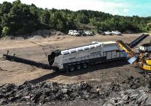 Sortownie mobilne z bębnem Terex Ecotec Phoenix 3300