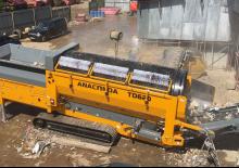 Sortownie mobilne z bębnem Anaconda TD620
