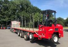 Spalinowe podwieszane wózki widłowe Moffett-Kooi M 8-25.3